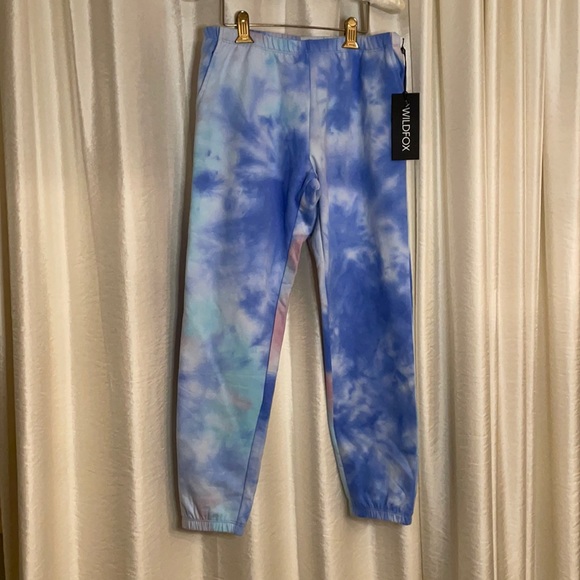 Wildfox Pants - NWT Wildfox Tie-Dye Jogger Sweatpants.